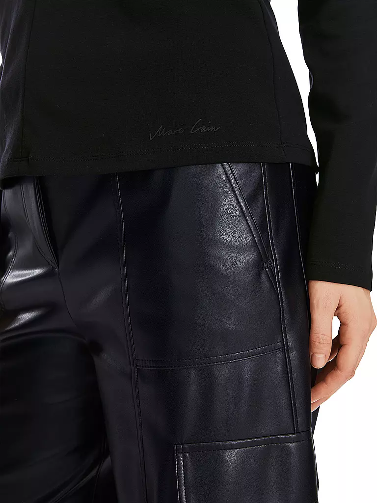 MARC CAIN Langarmshirt schwarz