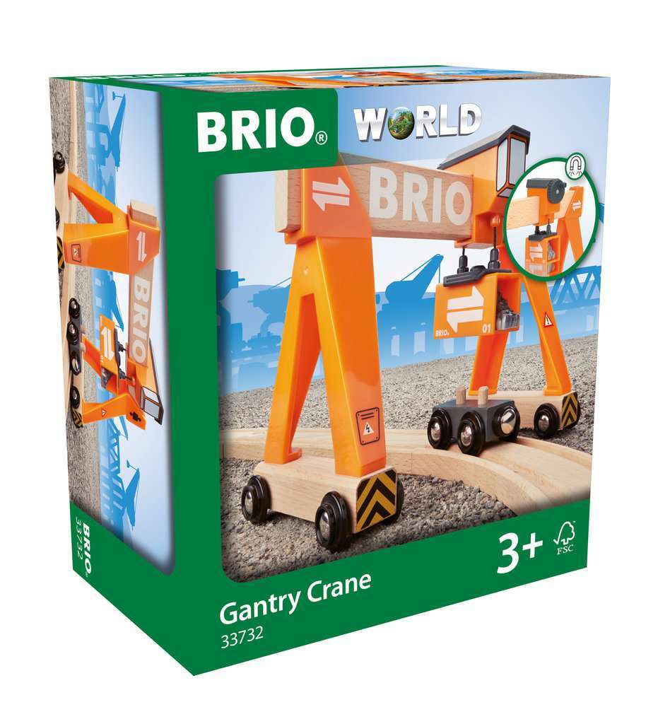BRIO Spiel Container-Verladekran