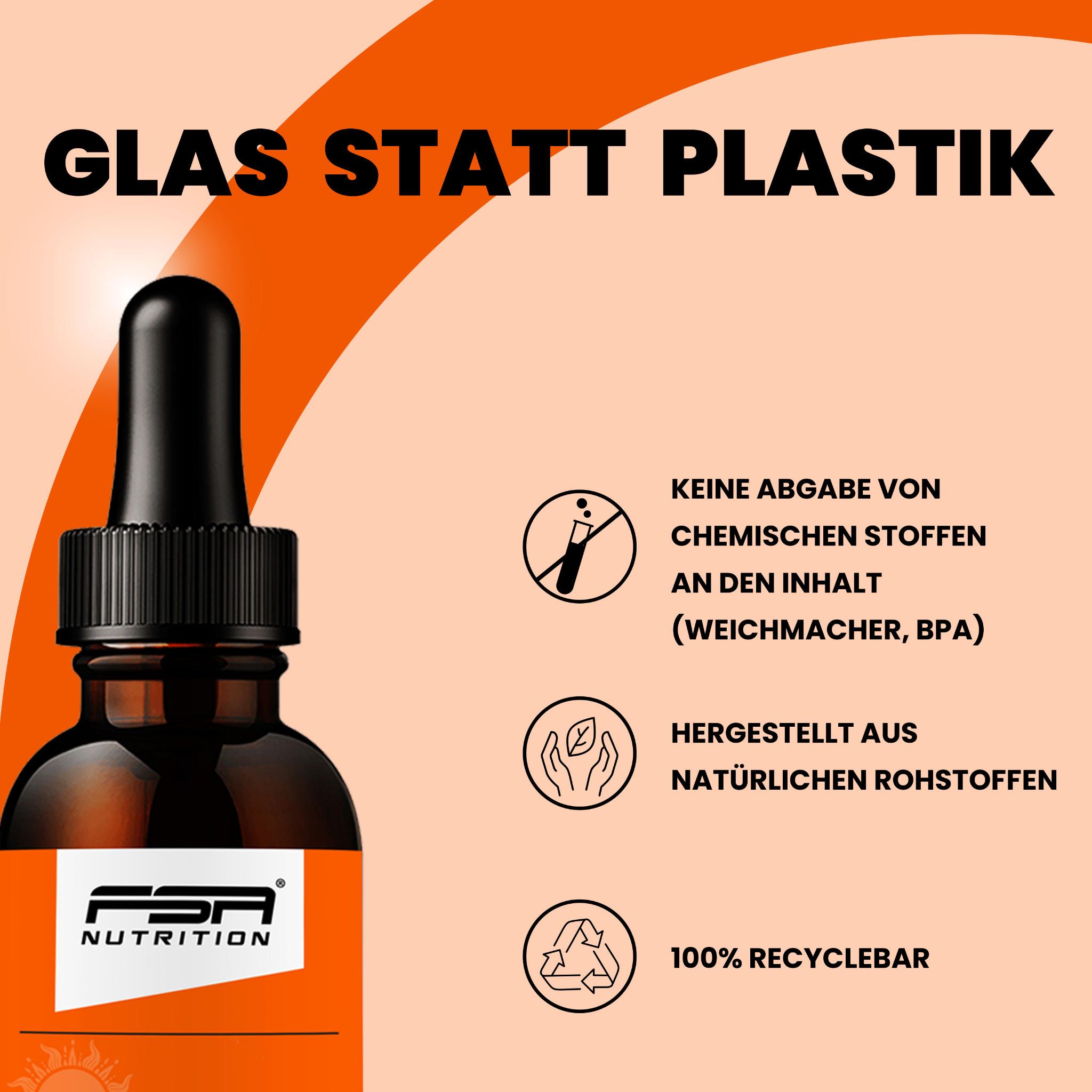 FSA NUTRITION Vitamin D3 K2-MK7 Tropfen