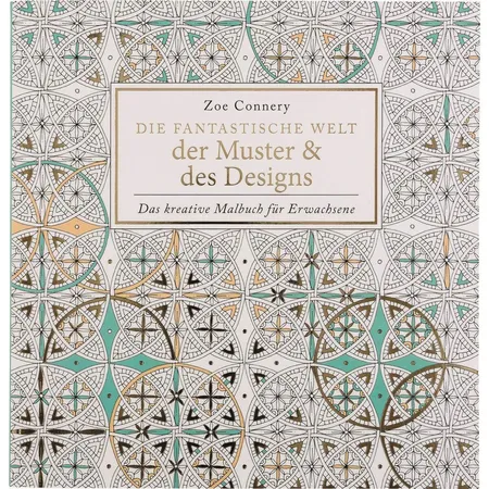 Idena Malbuch Muster & Designs, 80 Seiten