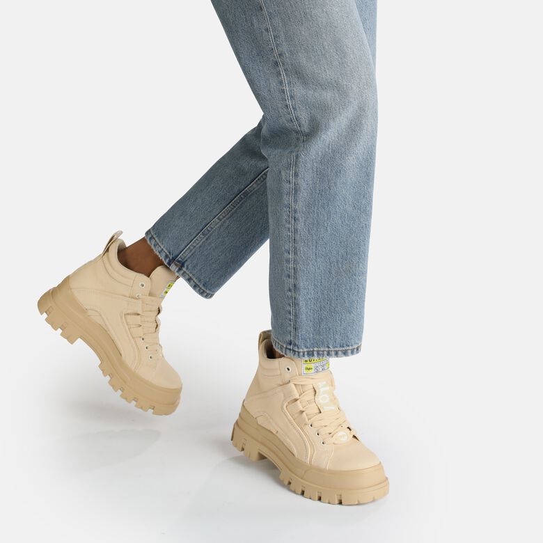 Aspha NC Mid bottines véganes, beige