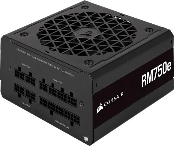 CORSAIR RMe Series RM750e - Strømforsyning (intern) - ATX12V 3.0/ EPS12V - 80 PLUS Gold - AC 100-240 V - 750 Watt - Europa