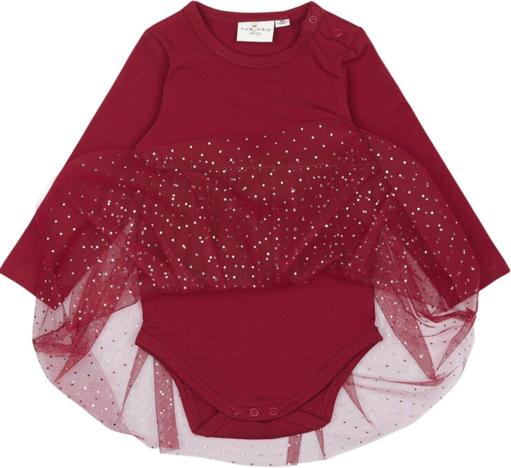 The New TNSMacie L_S Body Dress Rio red