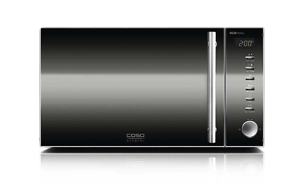 Mikrowelle MG 20 Menu Schwarz<br>Mikrowelle mit Grillfunktion