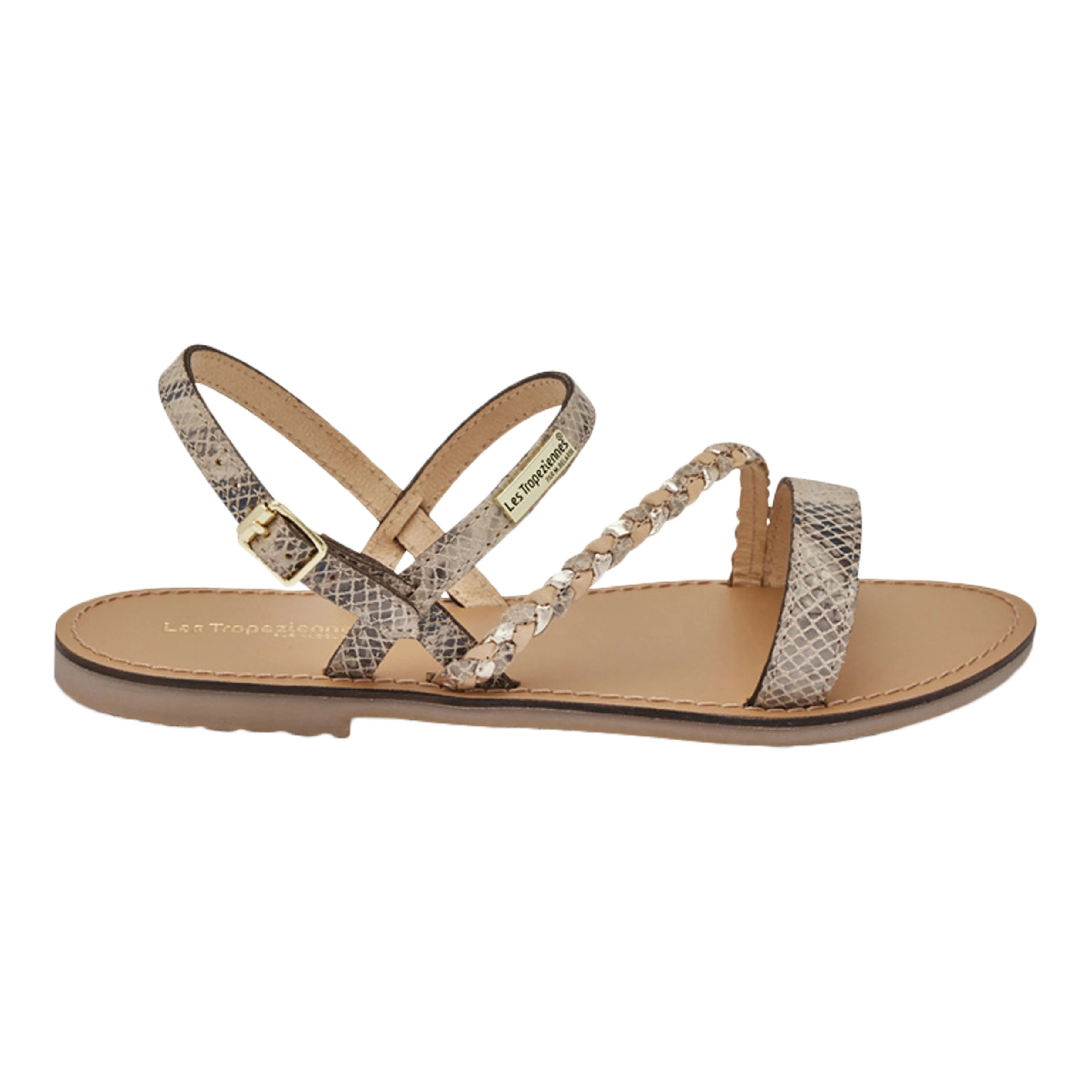 Sandales cuirpar m.belarbi batresse | Beige