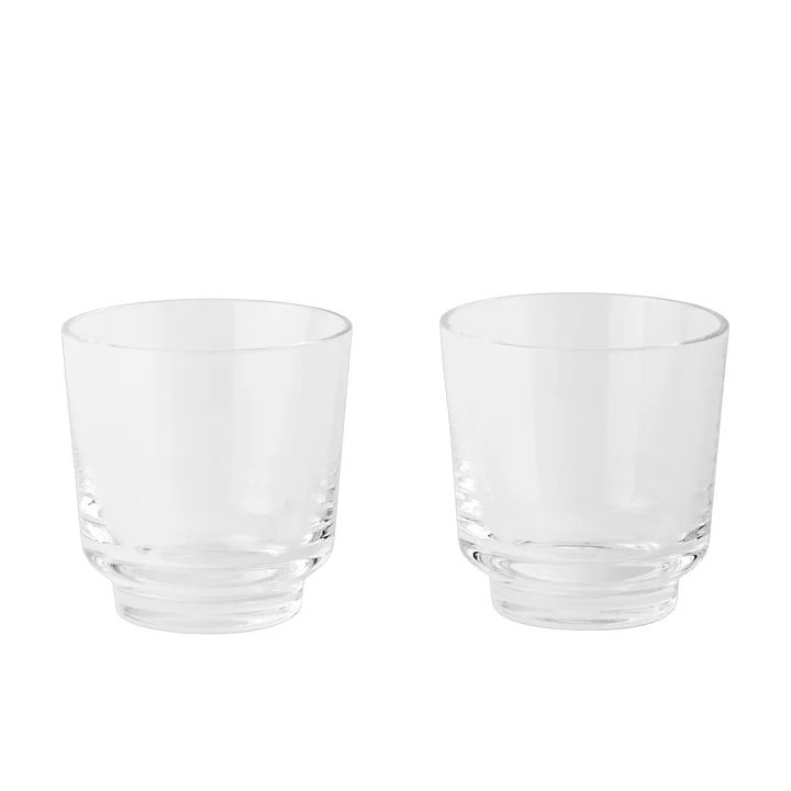 Muuto - Raise Trinkglas 20 cl, klar (2er-Set)