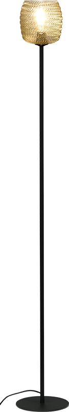 Vloerlamp 1261-05-155-05-1 Quinto Smoke ⌀20  x H175 cm
