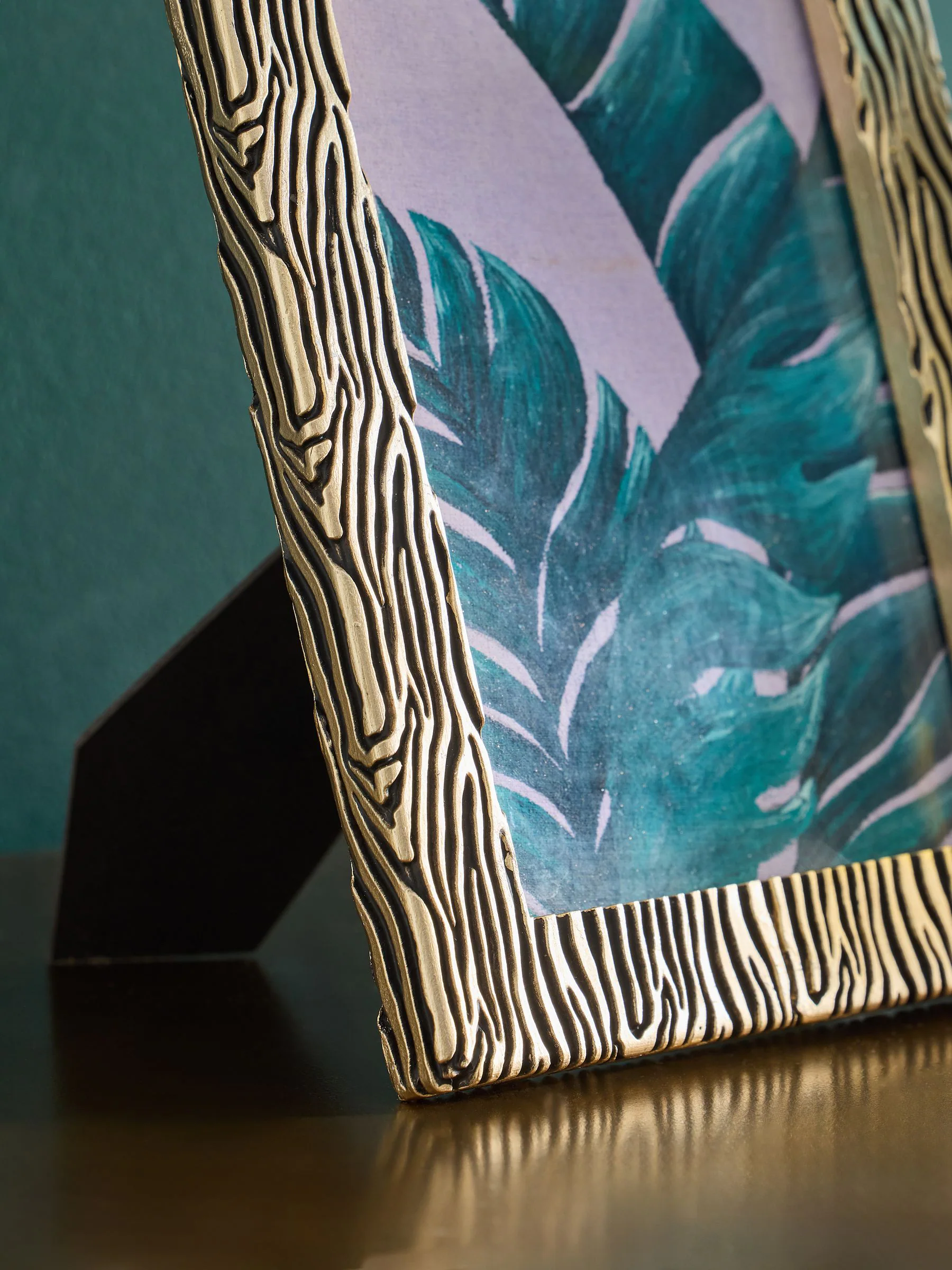 Fotolijstje met textuur van Animal Pattern