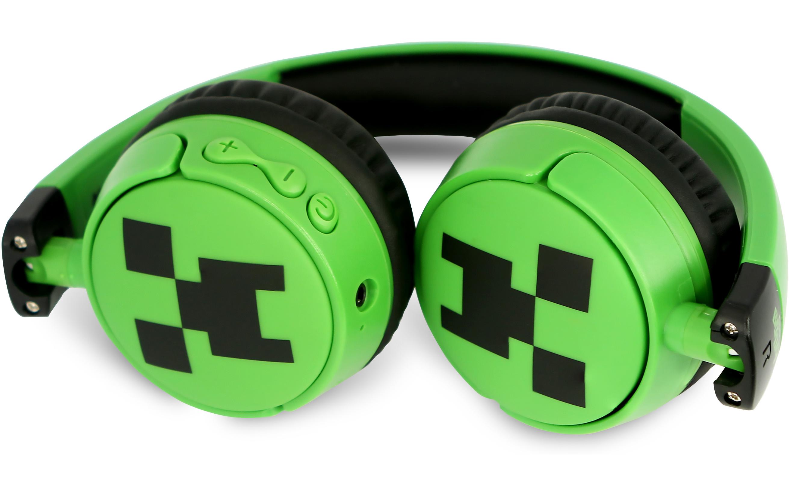Minecraft Creeper Kabellose Kopfhörer für KinderBluethooth Kopfhörer