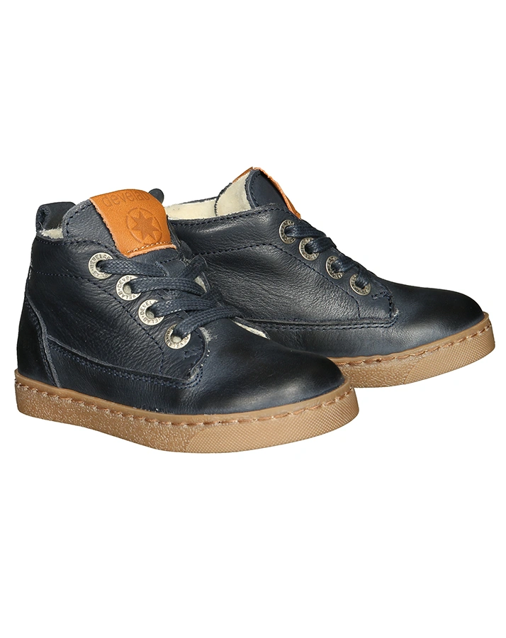 Halbschuhe BUSSLOO gefüttert in navy