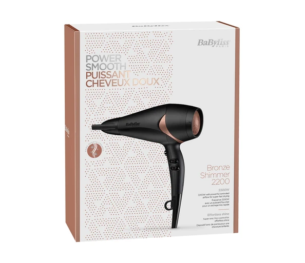 Babyliss Bronze Shimmer 2200 W D566CHE Haartrockner