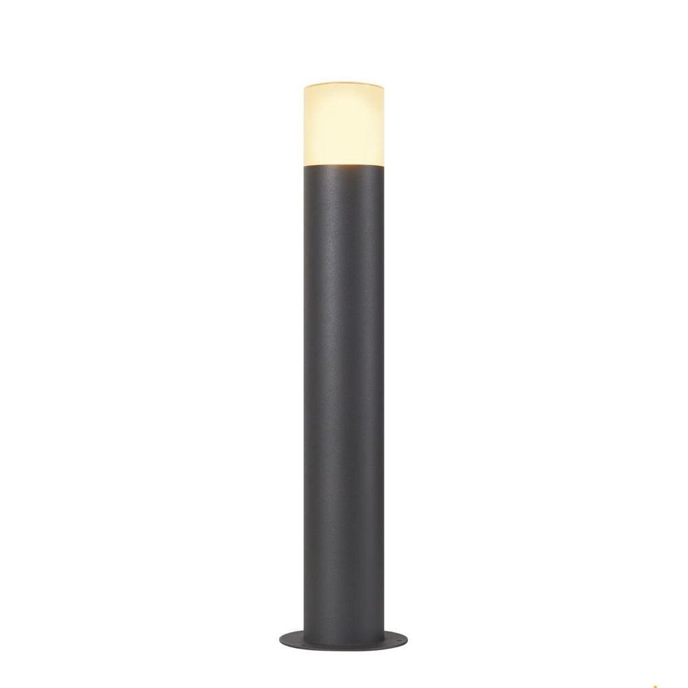 Padverlichting grafiet in zwart E27 IP44 600mm
