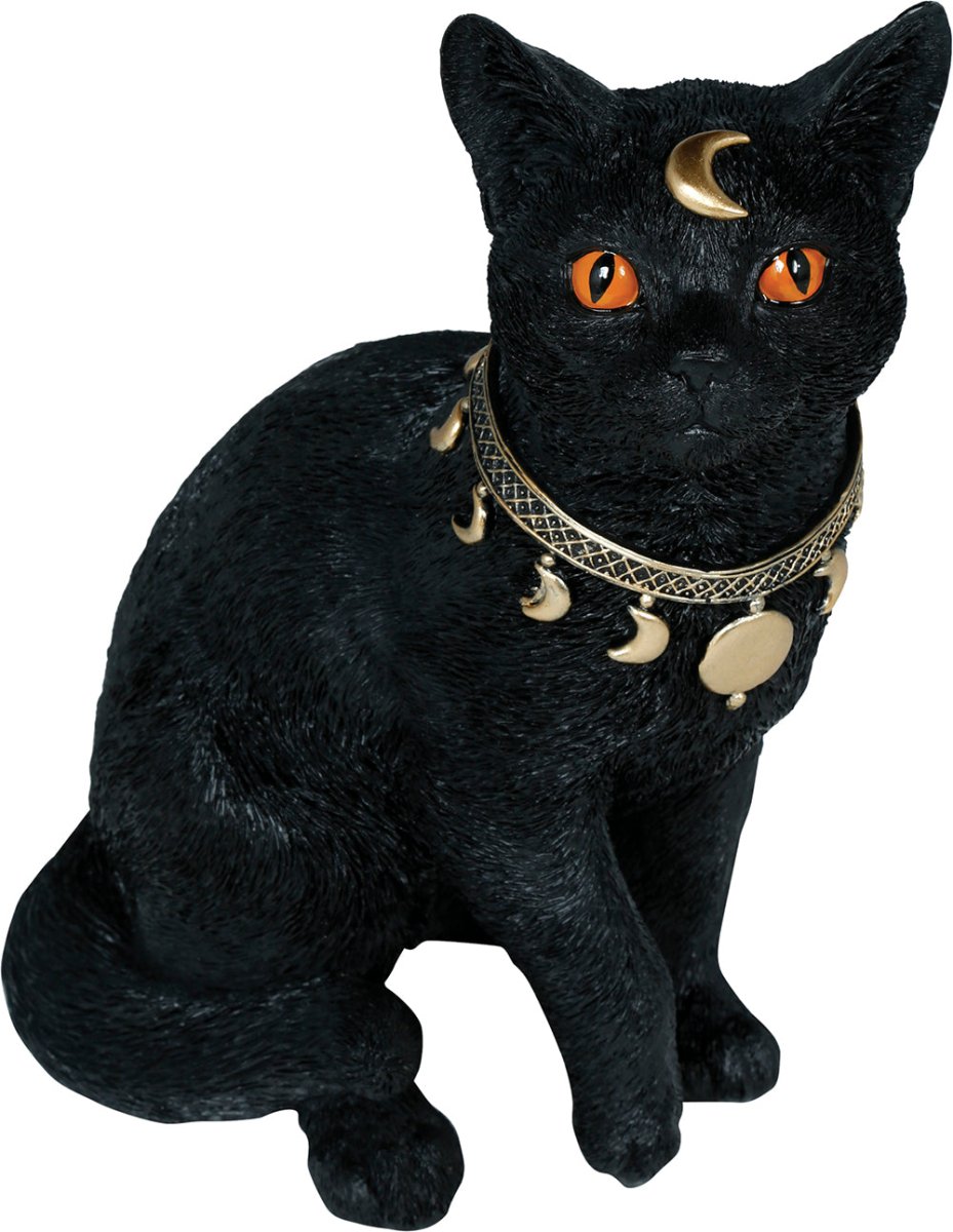Zwarte Nep Kat 28cm