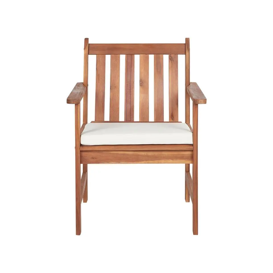 ALTIDONA - Loungeset - Lichthout/Wit - Acaciahout