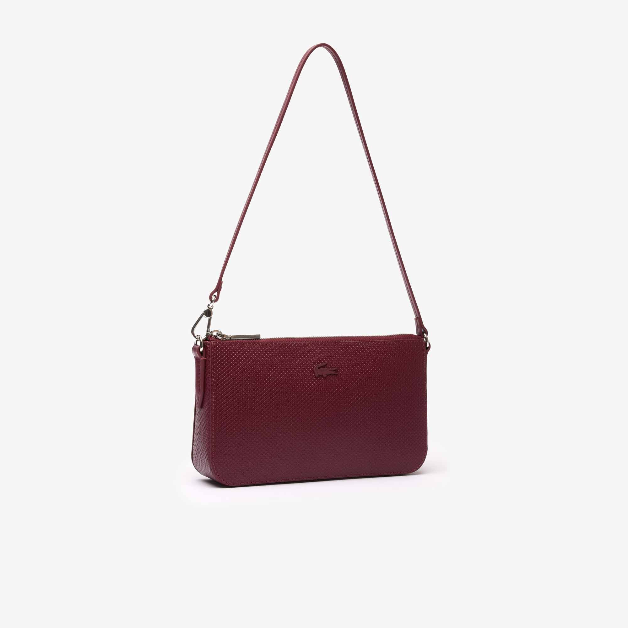 Chantaco Classics Leder-Handtasche Crossbody Taschen - Rot - Lacoste - Damen