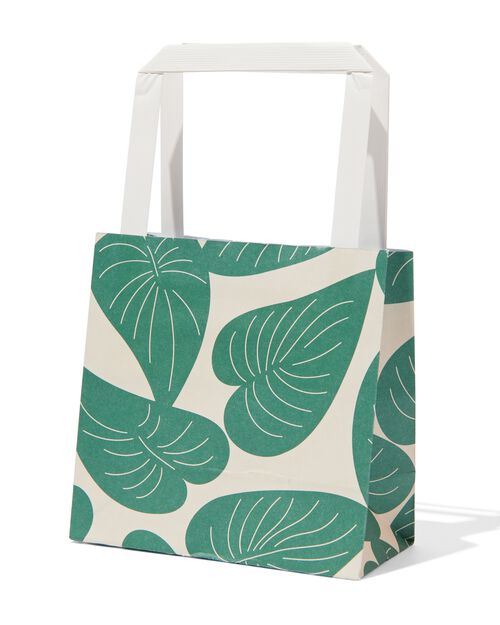 6 sacs cadeaux en papier 13x13x7 feuilles