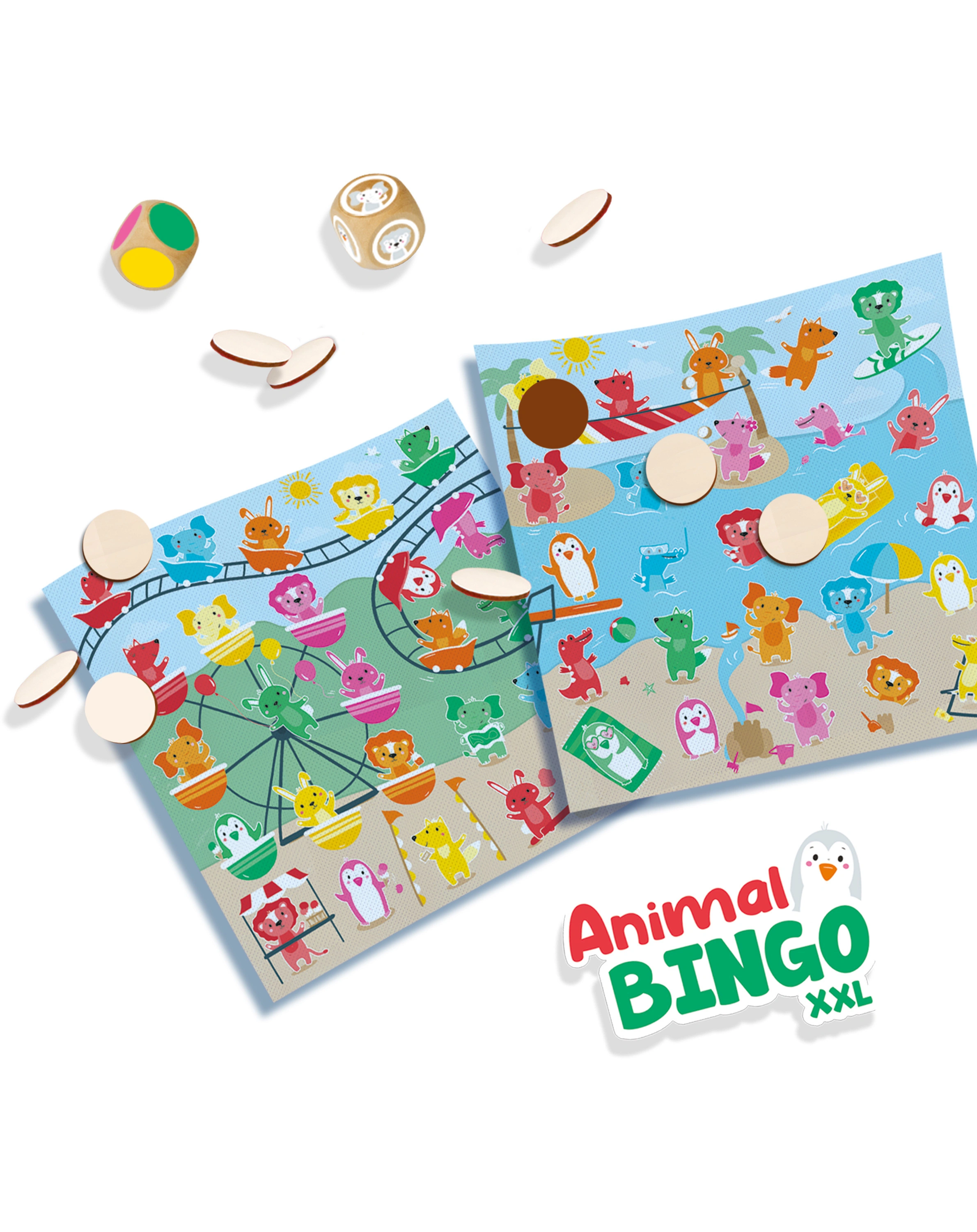 XXL-Bingo TIERE 54-teilig