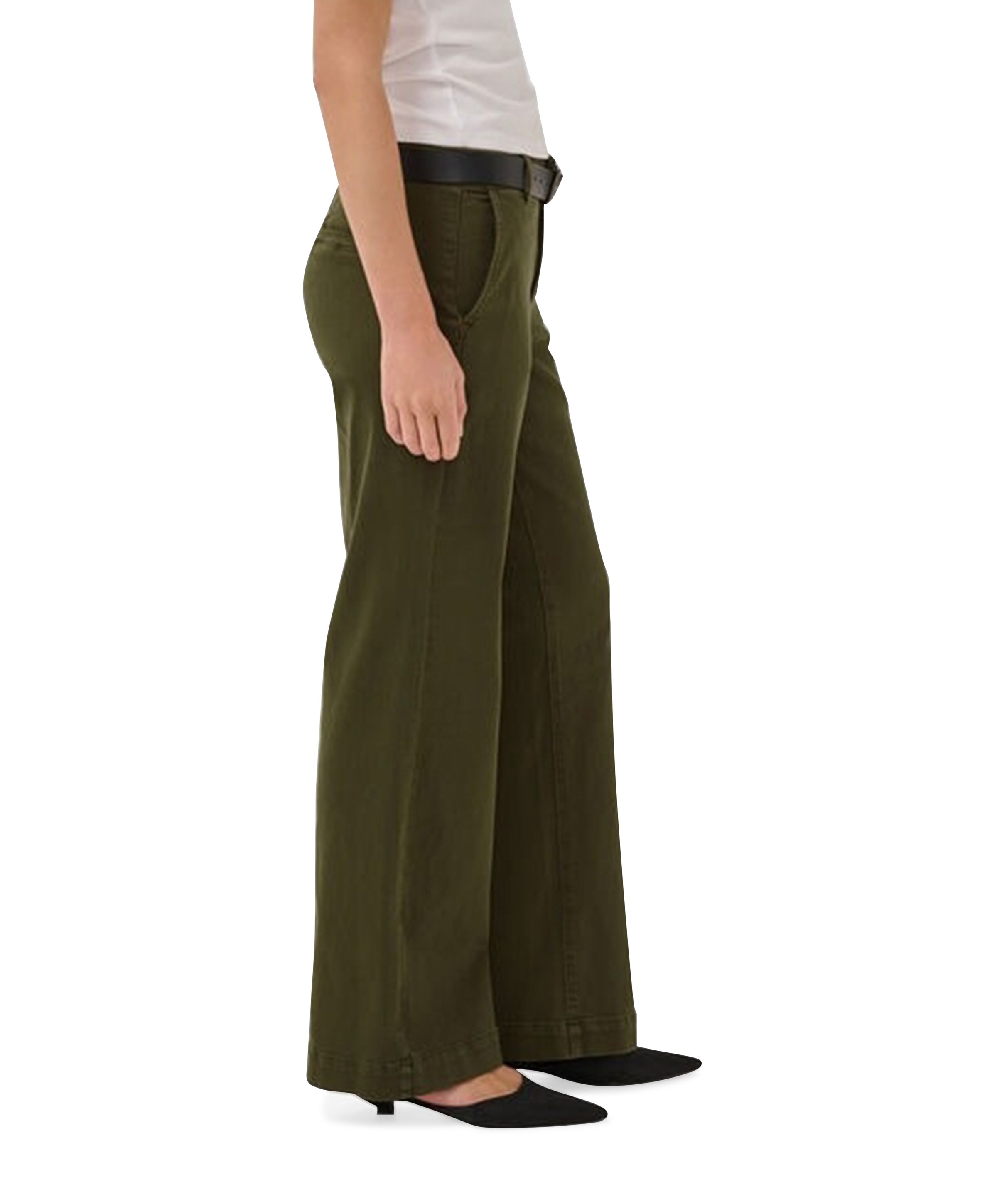My Essential Wardrobe LaraMW Pant 149 dames broek groen
