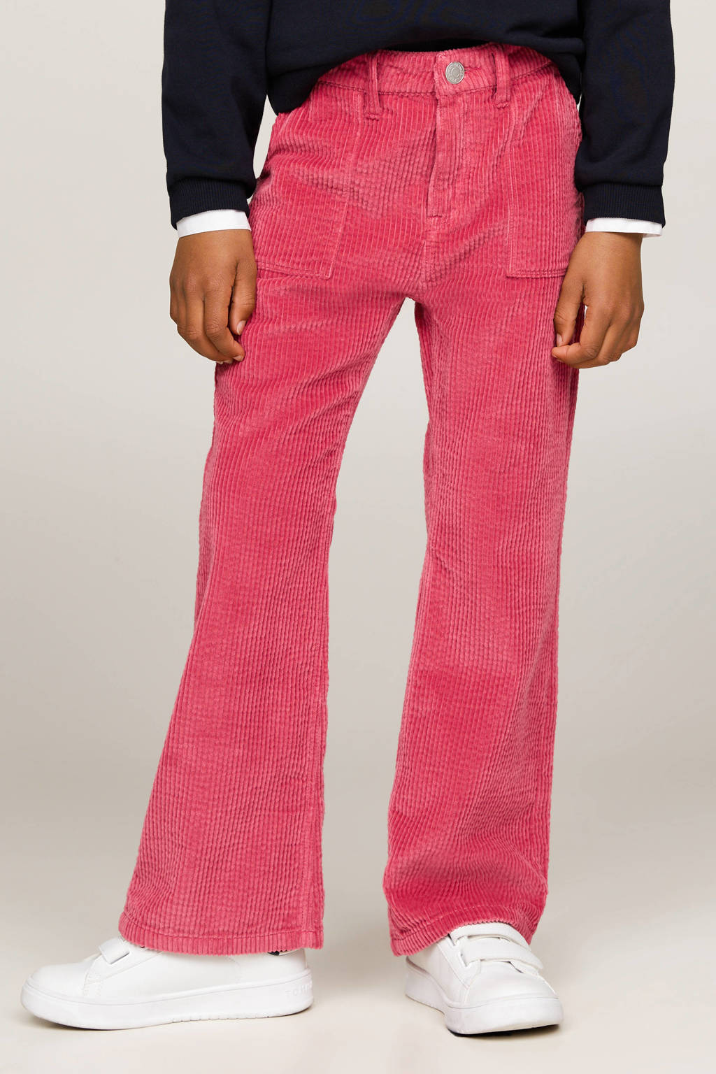 Tommy Hilfiger corduroy broek roze