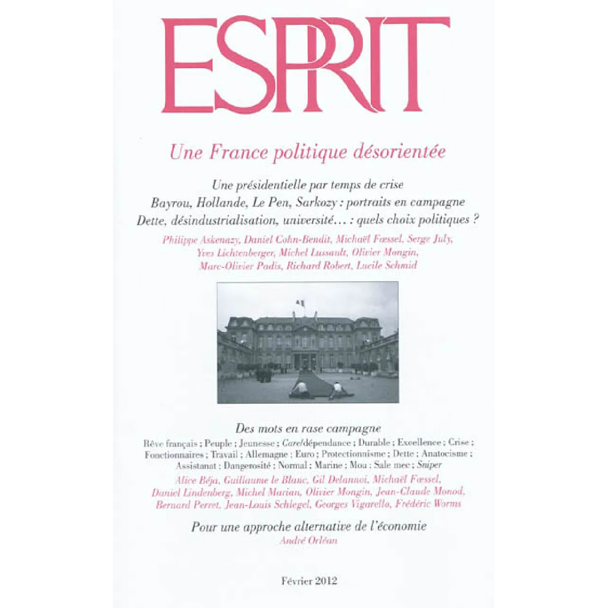 Esprit, n° 382. Une France politique désorientée · Occasion