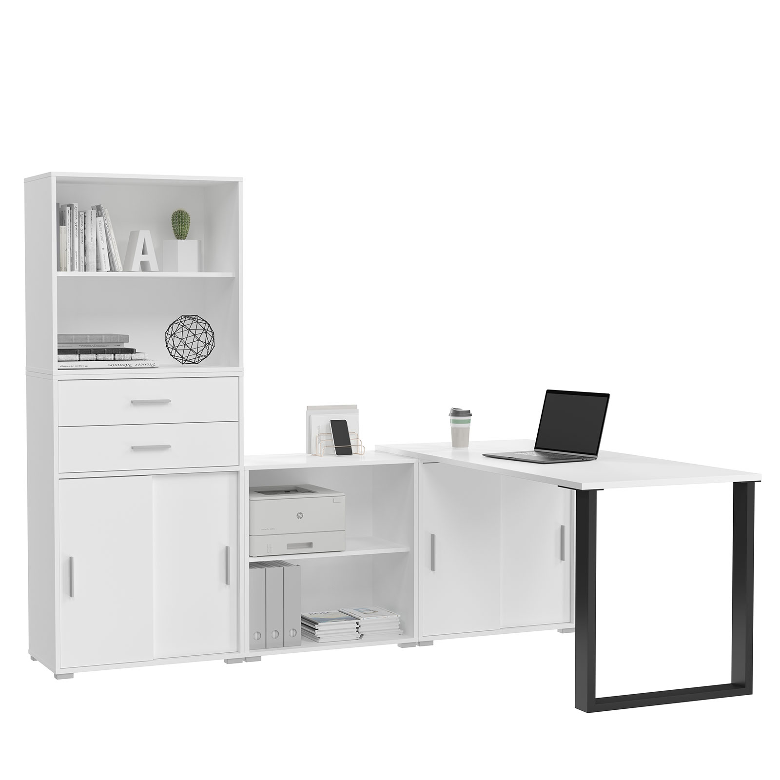 Regal MOVER - weiß - 68 cm