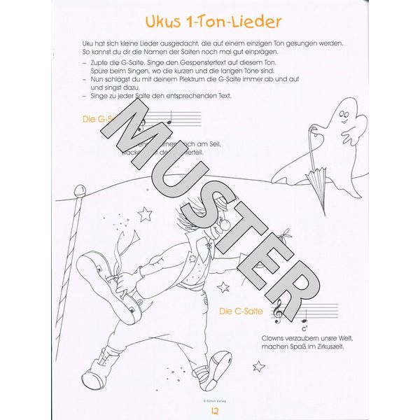 Schuh Verlag Die Ukulelenschule für Kinder