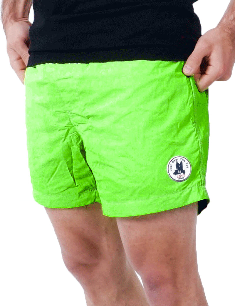 JOTT MAILLOT DE BAIN HOURTIN VERT FLUO