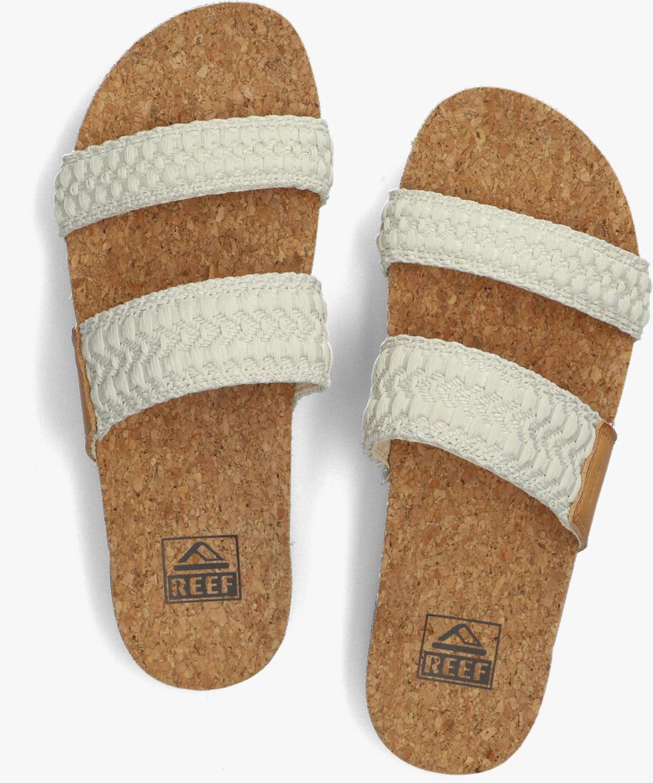 REEF witte reef slippers cushion vista thread