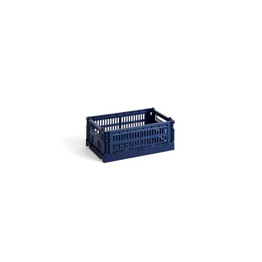 HAY Colour Crate Kasse, Dark Blue, S