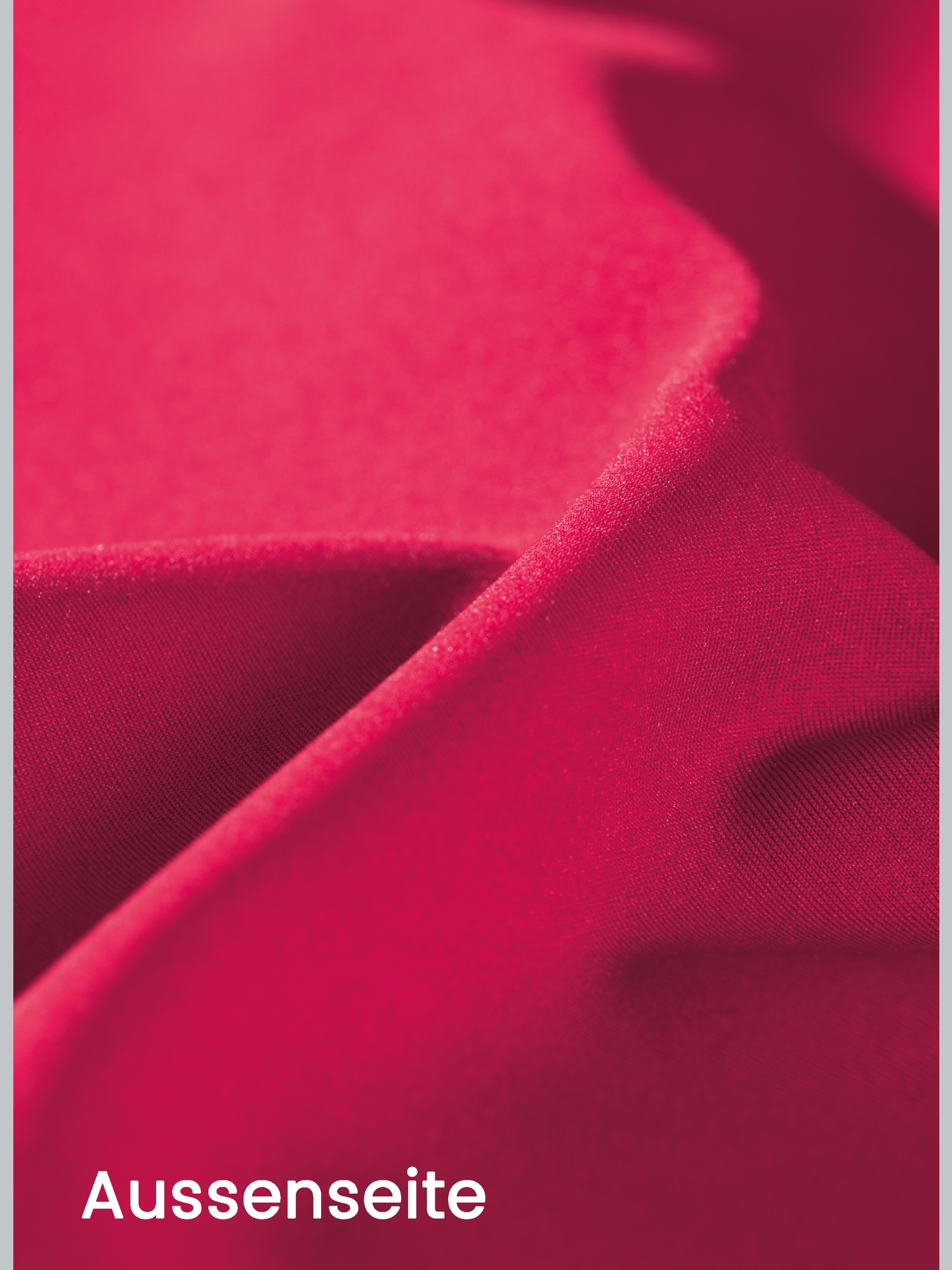 Klassische Softshell–Kapuzenjacke Rubin