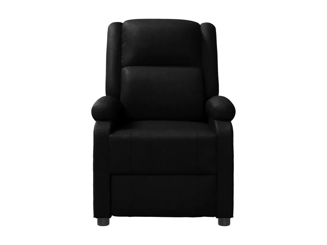 Fauteuil de massage Noir Similicuir