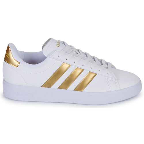 Adidas Sportswear - GRAND COURT 2.0 - Blanc / Doré