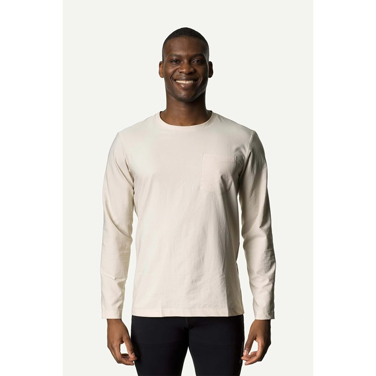 Houdini Cover LS Crew ShirtMen Foggy Mountain