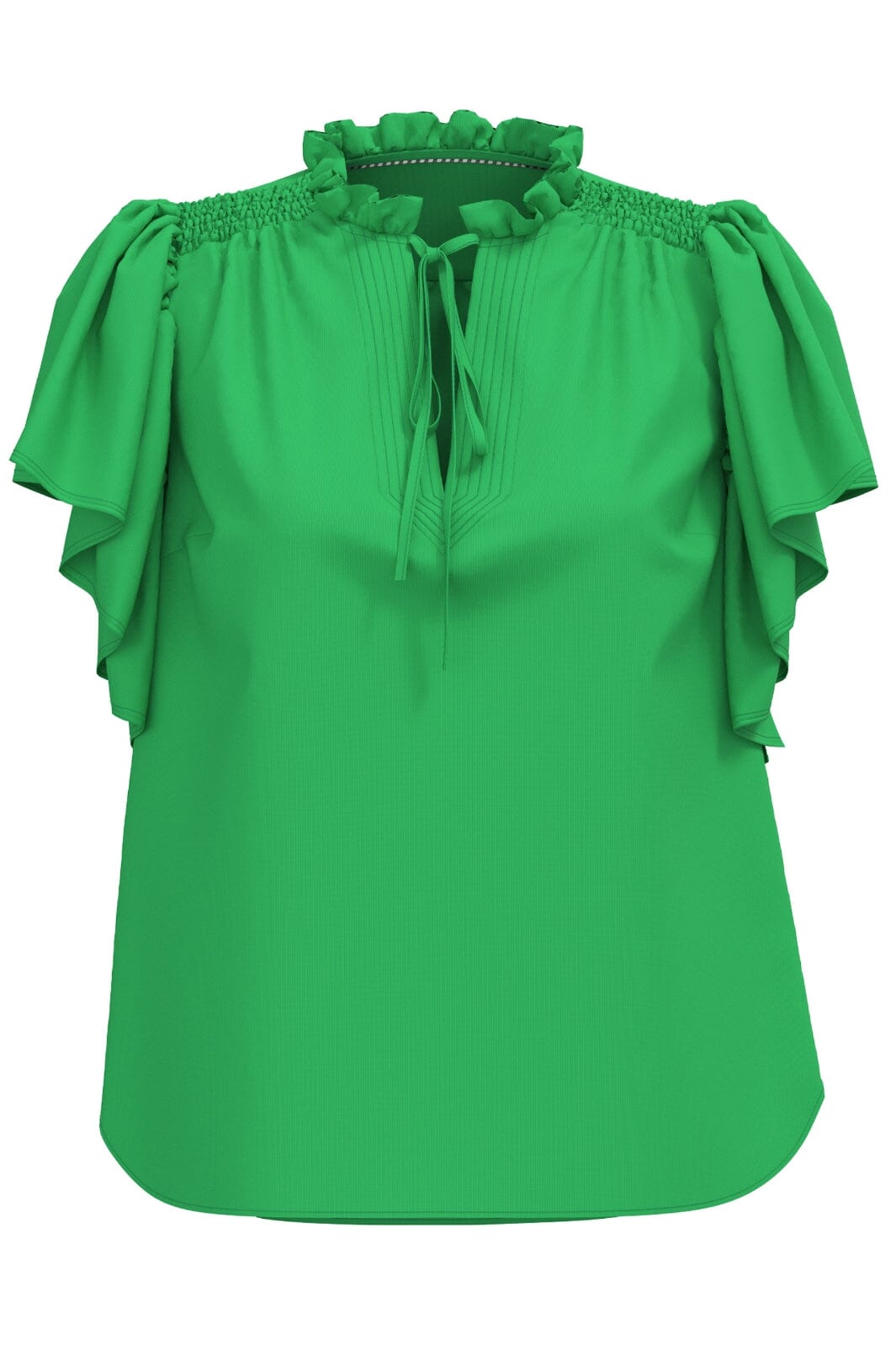 Co´Couture Sunrisecc Ss Frill Top 35704