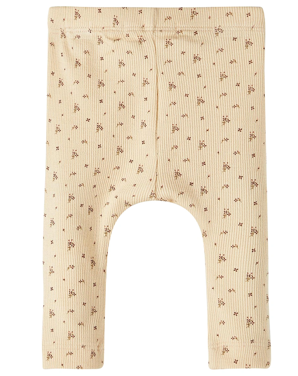 Baby-Leggings NBFGAGO in wood ash