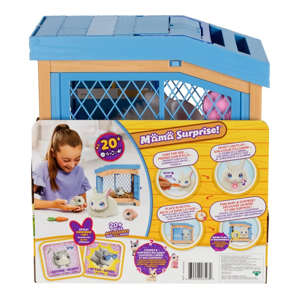 Little Live Pets - Mama Surprise Bunny Playset