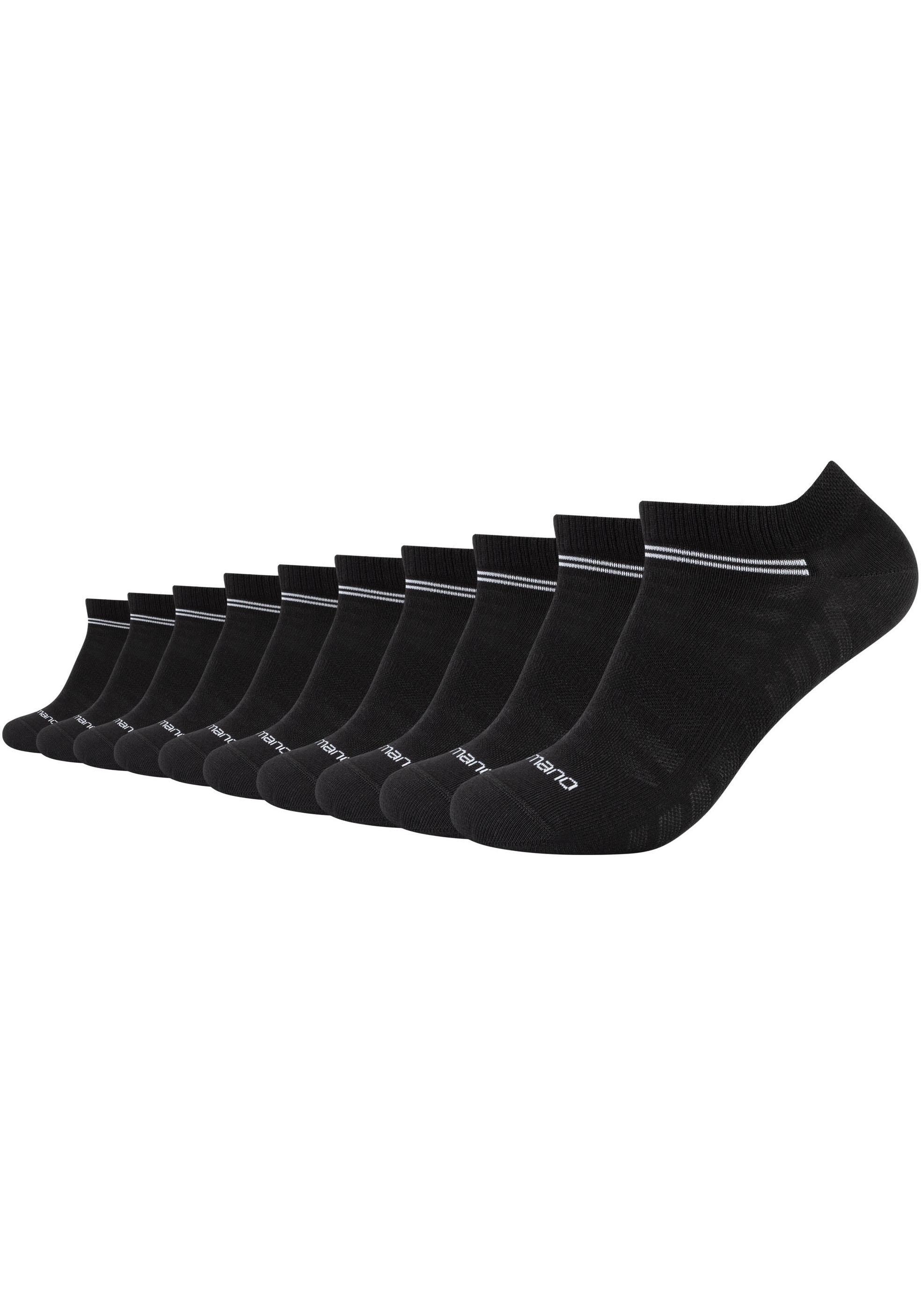 Camano Sneakersocken »mesh ventilation« 10 Paar tlg. Mesh-Belüftung: Perfektes Fuss-Klima bei jeder Aktivität