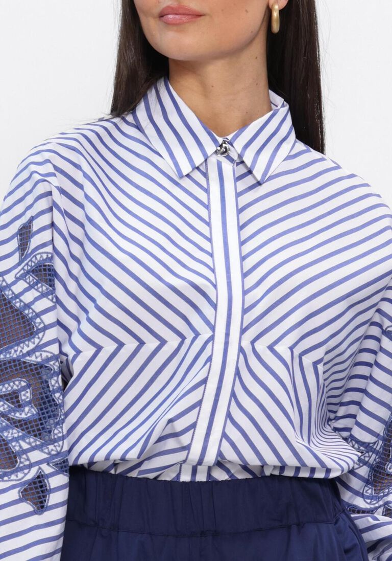 blauwe caroline biss blouses 1622