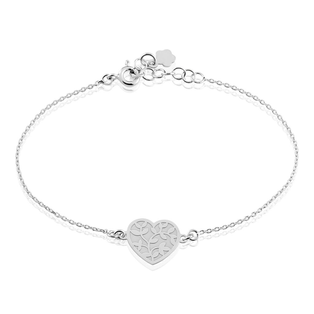 Bracelet Wandeline Argent Blanc