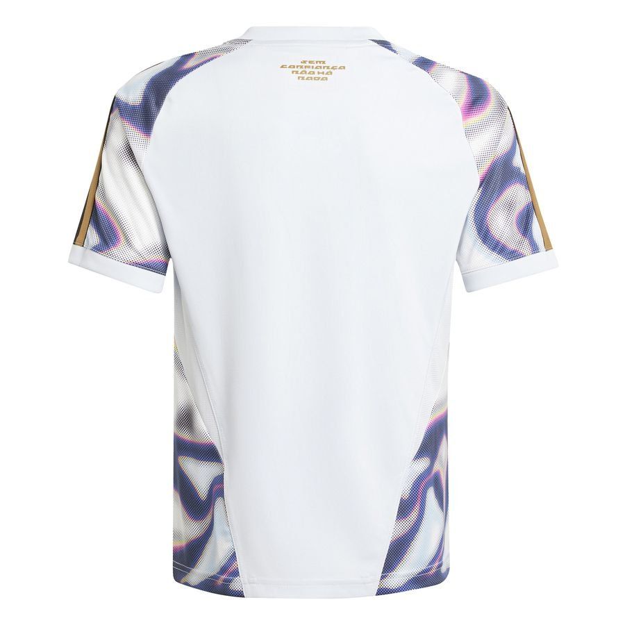 adidas T-shirt d'Entraînement Tiro Pride - Blanc/Bleu/Violet/Rose Enfant