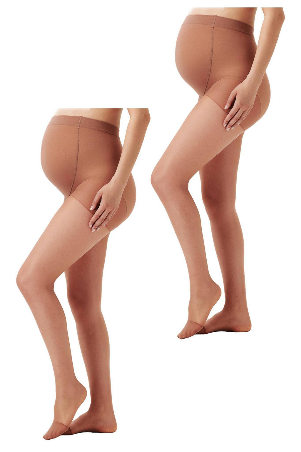 Noppies zwangerschapspanty 20 Denier - set van 2 nude