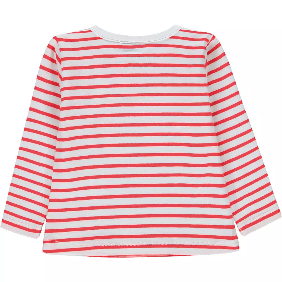 KANZ Girls Langarmshirt, yd stripe|multicolored