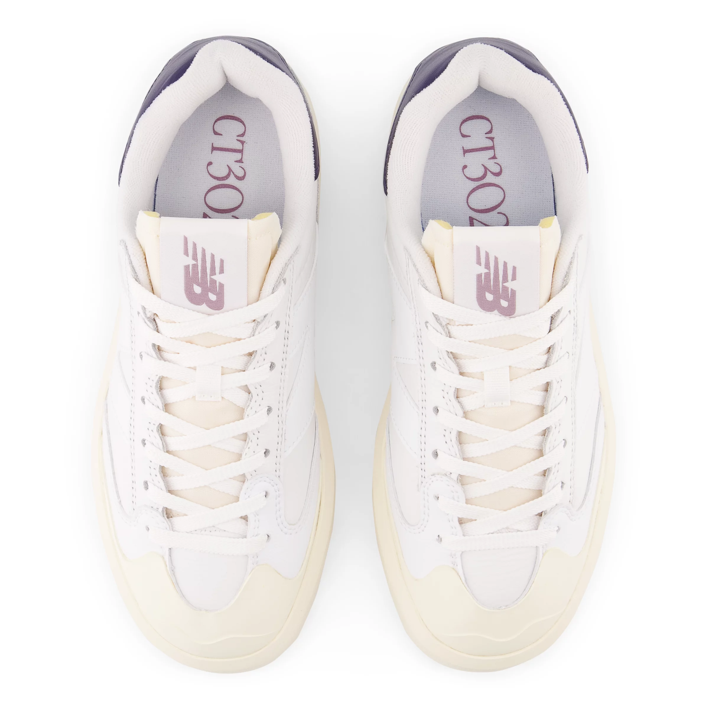CT302 White con Dark Mercury e Lilac Chalk