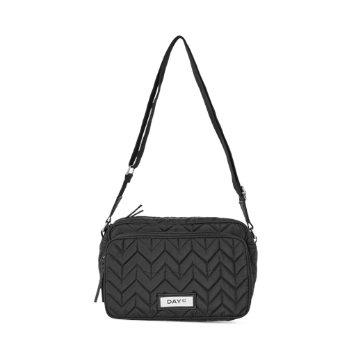DAY ET Gweneth RE-Q Zig Double Crossbody, Black