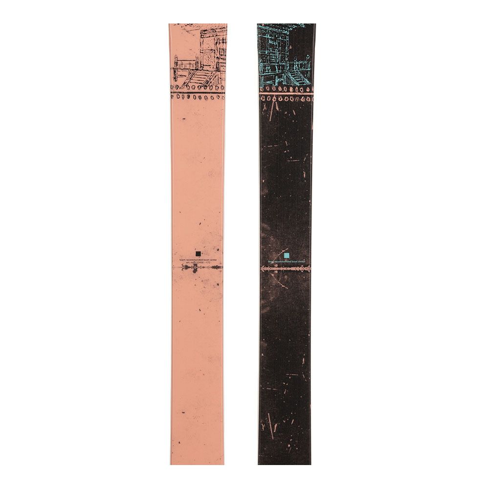Volkl REVOLT 86 TEMPLE - Skis freestyle Femme black/beige