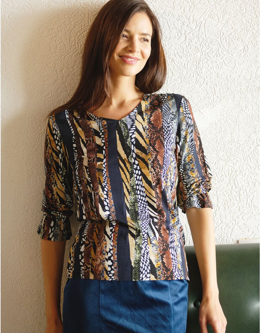 T-shirt imprimé animal
