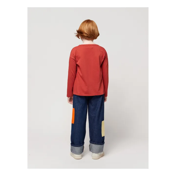 Bobo Choses T-Shirt Coton Bio Shadow | Rouge