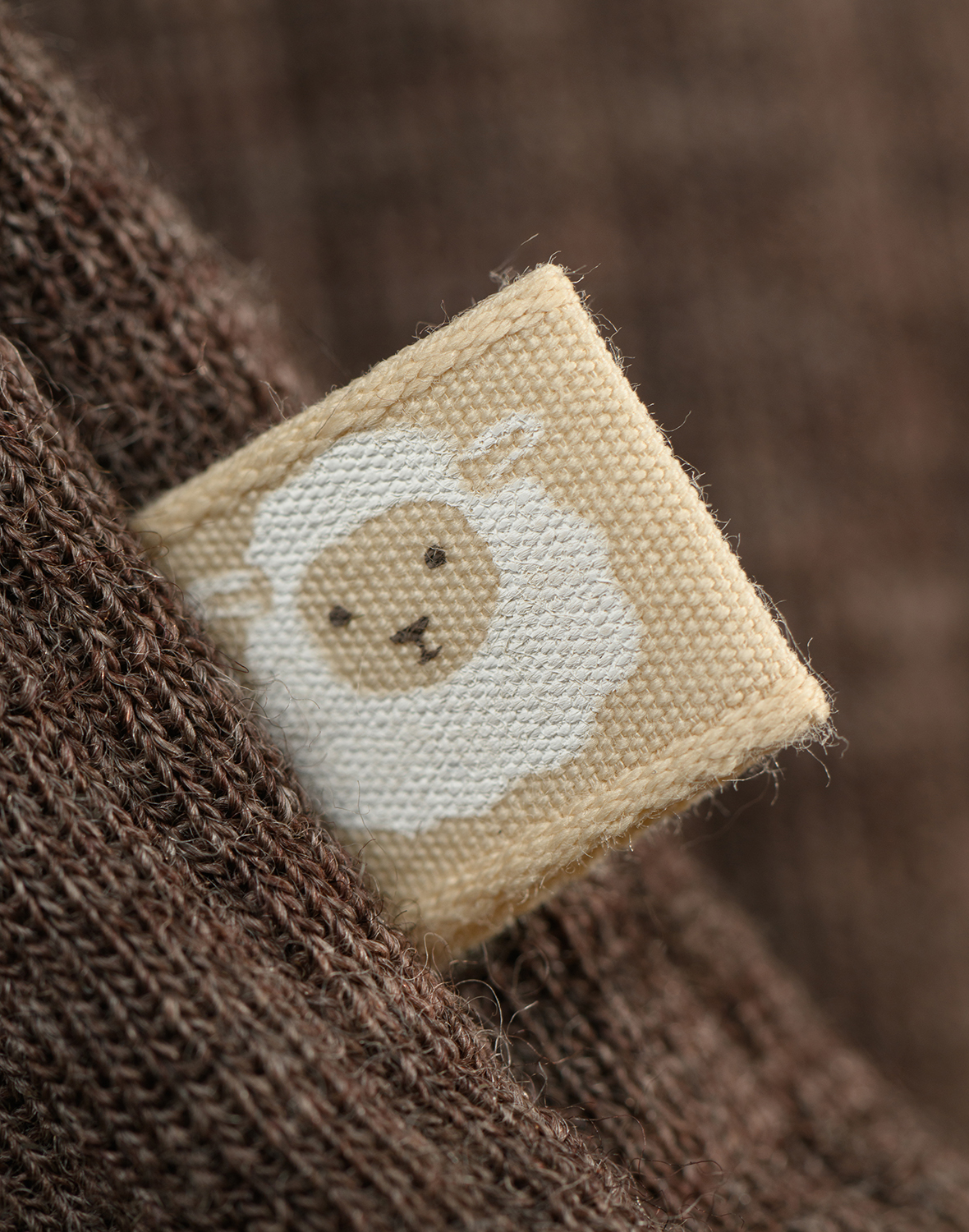Romper zonder mouw van merinowol voor baby's