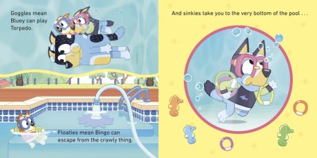Bluey: The Pool - Bluey (Board book)