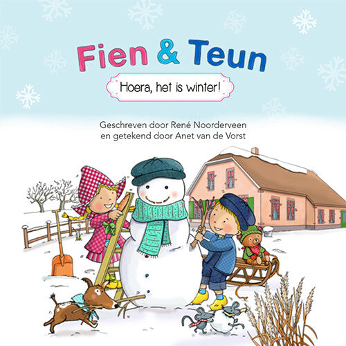 Uitgeverij witte leeuw fien & teun hoera, het is winter!